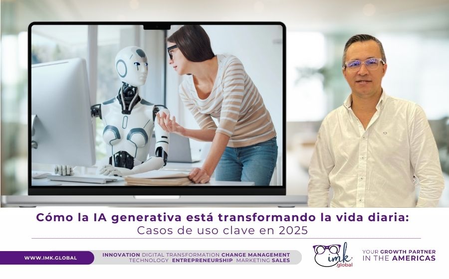 Cómo la IA generativa está transformando la vida diaria: Casos de uso clave en 2025