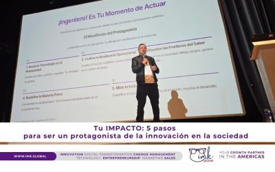 Tu IMPACTO: 5 pasos para ser un protagonista de la innovación en la sociedad